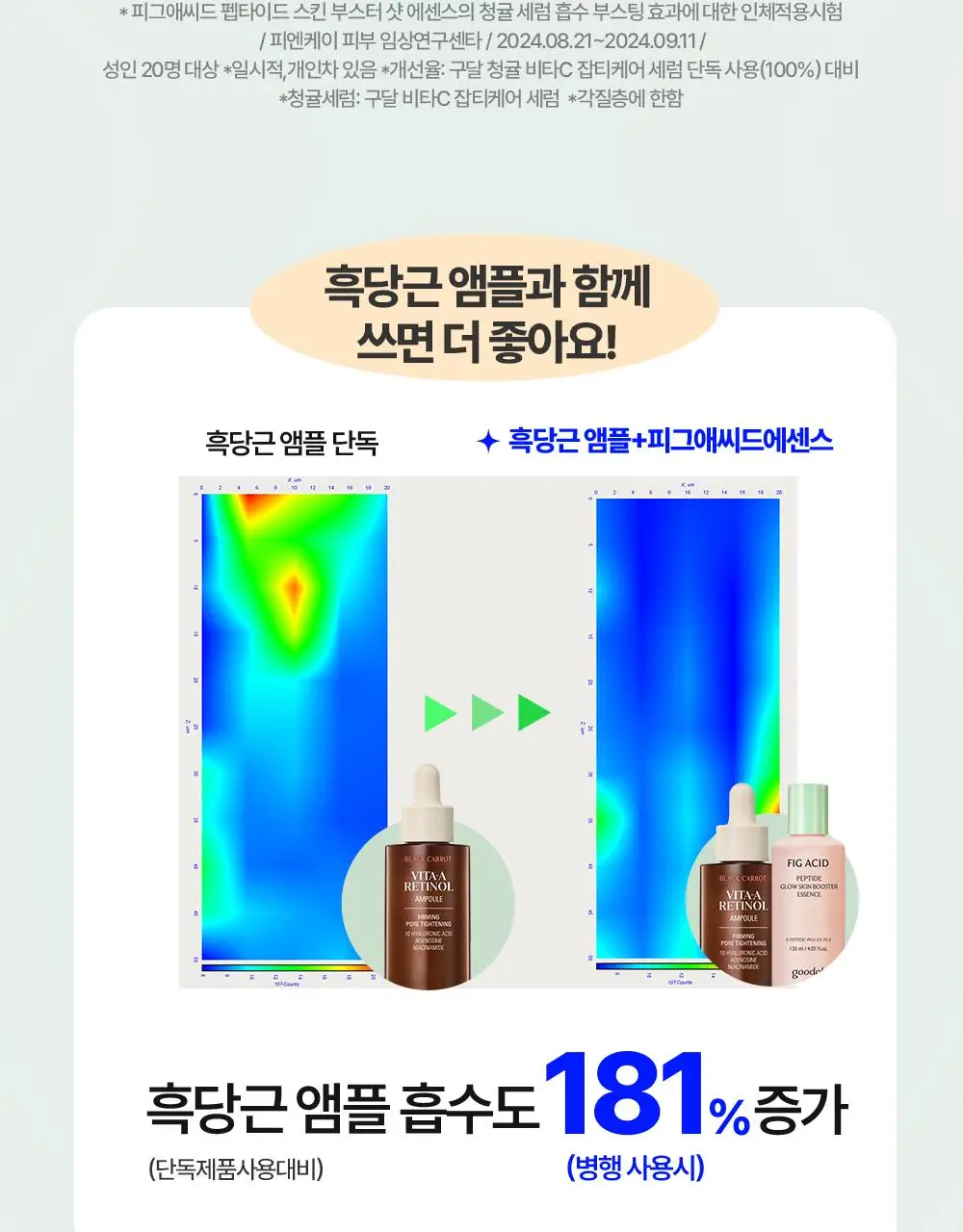 [올영단독] 구달 피그애씨드 펩타이드 스킨부스터샷 에센스 120ml 기획(+31ml+화장솜) 상세페이지 32